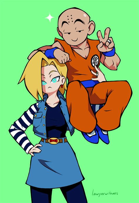 android 18 and krillin|Android 18 .